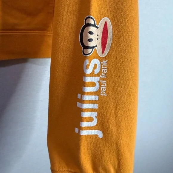 PAUL FRANK Authentic Vintage Orange Hoodie - Picture 6 of 6